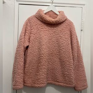 Sherpa woman’s blush sweater size L